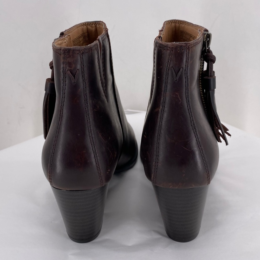 Vionic Dark Brown Ankle Booties - image 5